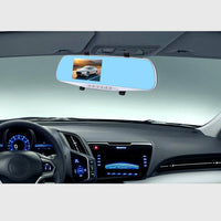 4.3 Inch Hd 1080P Rearview Mirror Vehicle Dvr With Screen Display