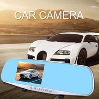 4.3 Inch Hd 1080P Rearview Mirror Vehicle Dvr With Screen Display