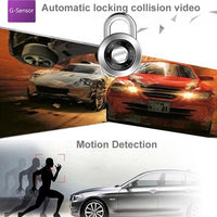 4.3 Inch Hd 1080P Rearview Mirror Vehicle Dvr With Screen Display