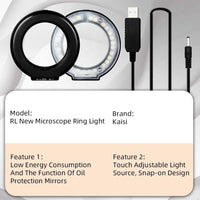 Adjustable Usb Microscope Ring Light - Kaisi Rl1 28 Beads