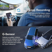 4k Dual Dash Cam for Driving - Km15