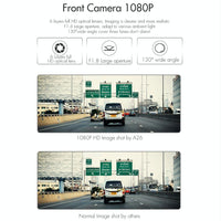 9.66 Fhd Ips Touch Screen Car Dvr with Starlight Night Vision
