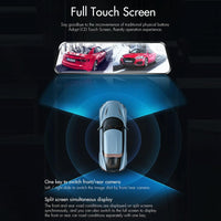 9.66 Fhd Ips Touch Screen Car Dvr With Starlight Night Vision