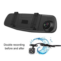 4.3 Dual-Lens Hd Night Vision Driving Recorder With Parking Monitoring And Motion Detection - Vs6 Car