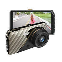 4 Hd 1080P Dual-Lens Car Recorder With Night Vision