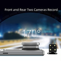 Hd 1080P Dual Camera Car Recorder With 4 Ips Screen And 170 Degree Wide Angle