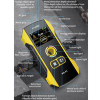 Wall Wire And Rebar Detector - Multifunctional