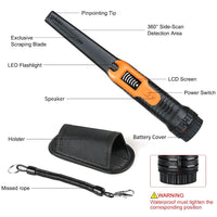 Outdoor Handheld Metal Detector For Treasure Hunting