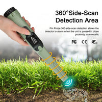 Outdoor Handheld Metal Detector For Treasure Hunting