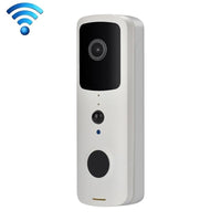 Wireless Smart Doorbell With Two-Way Intercom & Night Vision - Battery Powered - Black