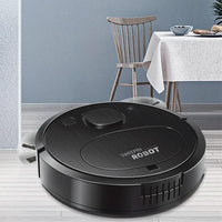 Smart Usb Charging Robot Vacuum Cleaner - Automatic Cleaning - White