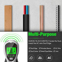 4-in-1 Multifunctional Digital Wall Detector - Silver / Black