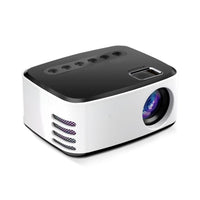 Portable Home Theater Projector - 400 Lumens Hd Same Screen Version - White Yellow