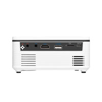 Portable Mini Projector - 80 Lumens 1080P Support 320X240 Pixels - White