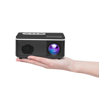 Portable Mini Projector - 80 Lumens 1080P Support 320X240 Pixels - White