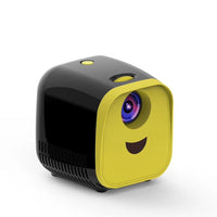 Portable Mini Led Projector With Speaker For Children'S Home Use - Black