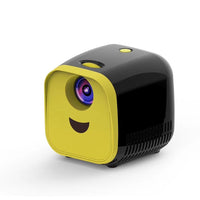 Portable Mini Led Projector With Speaker For Children'S Home Use - Black