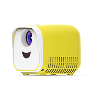 Portable Mini Led Projector With Speaker For Children'S Home Use - Black