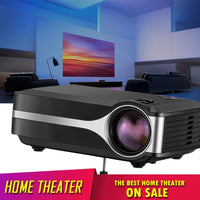 4 Lcd Projector - 80 Lumens Hd 800X480 Vga / Hdmi - Black