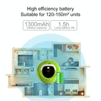 Smart Household Sweeping Robot - Fd-rsw c - Green