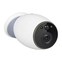 Wireless Smart Camera With Night Vision And Two-Way Audio - Magnet Mount - White