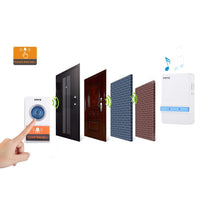 Home Music Remote Control Wireless Doorbell With 38 Polyphony Sounds White