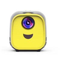 Portable Mini Led Projector With Speaker For Children'S Home Use - Yellow