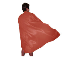 ADULT CAPE Costume Cloak Halloween Fancy Dress Coat Jacket Superhero Book Week - Red