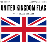 United Kingdom Country Flag Union Jack Great Britain UK Heavy Duty - 150cm x 90cm