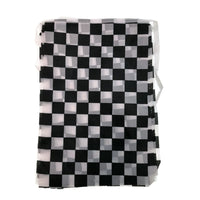 CHECKERED BUNTING FLAG Race Car Chequered Flag Banner Hanging Decoration Rectangular - 3.6 Metres