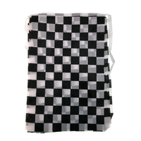 CHECKERED BUNTING FLAG Race Car Chequered Flag Banner Hanging Decoration Rectangular - 10.8 Metres