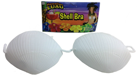SHELL BRA Costume Party Hawaiian Hula Beach Dress Top Tropical Mermaid
