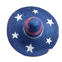 Mexican SOMBRERO Hat w Australian Aussie Flag Design Party Costume 55cm