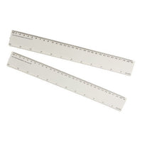 Bio Ruler 30cm Eco Friendly Biodegradable Corn Starch School Office - White