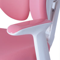 Ergonomic Children Kids Study Desk and Chair Set Height Adjustable - Pink