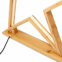 52cm Bamboo Star LED Table Desk Lamp Light Modern Designer - Natural