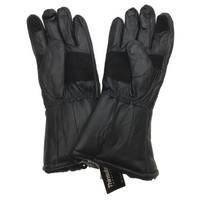 3M Winter Motorbike Bike Waterproof Gloves Leather Motor Bicycle Motorcycle - Black - L