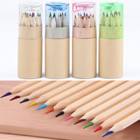 18pcs Mini Colour Pencils Junior Artist Coloured Pencils Kids Drawing Pencil