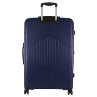 Pierre Cardin 65cm Medium Hard-Shell Suitcase Travel Luggage Bag - Navy