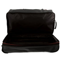 Pierre Cardin Trolley Bag Medium Soft Travel Luggage Wheeled Duffle 72cm - Black