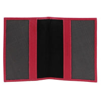 Pierre Cardin Slim Leather Passport Wallet Holder RFID Case Cover - Fuschia