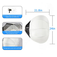 Hridz 65cm Globe Lantern Softbox Bowens mount For Video Studio Photography