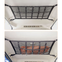 Universal Car Ceiling Storage Bag Cargo Roof Top Net Mesh Pocket Pouch 70x50cm