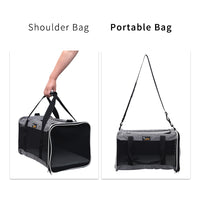 Ondoing Foldable Pet Carrier Bag Cat Dog Soft Crate Cage Kennel Tent Travel Portable Car