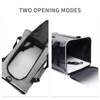 Ondoing Foldable Pet Carrier Bag Cat Dog Soft Crate Cage Kennel Tent Travel Portable Car