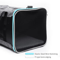 Ondoing Foldable Pet Carrier Bag Cat Dog Soft Crate Cage Kennel Tent Travel Portable Car
