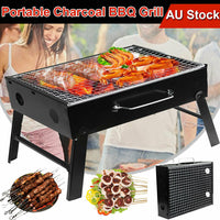 Outdoor Camping Portable & Foldable Charcoal BBQ Grill Hibachi Picnic Barbecue