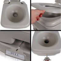 10L Outdoor Portable Camping Toilet