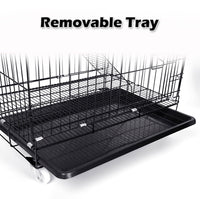 3 Level Rabbit Bird Cage Ferret Parrot Aviary Cat Rat Aviary Budgie Hamster Pet Cages Castor L