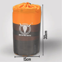 Self Inflating Mattress Sleeping Mat Air Bed Camping Camp Hiking Joinable Single - orange